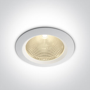 Downlight verdiept - ø230mm - 30W - 3000K - vast - met niet dimbare driver - Wit Downlight verdiept - ø230mm - 30W - 3000K - vast - met niet dimbare driver - Wit