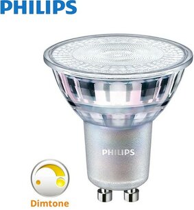 Philips Master LEDspot Value PAR16 GU10 4.9W 927 36D 355lm - Dimtone dimbaar (50W) Philips Master LEDspot Value PAR16 GU10 4.9W 927 36D 355lm - Dimtone dimbaar (50W)