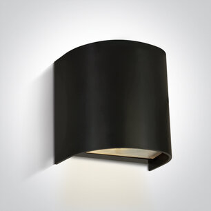 Decoratieve kunststof wandlamp - IP65 - IK06 - waterdicht - GU10-Zwart-Downlight Decoratieve kunststof wandlamp - IP65 - IK06 - waterdicht - GU10-Zwart-Downlight