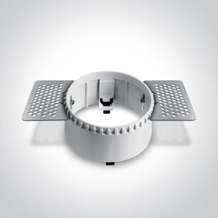 Trimless spot behuizing - Aluminium - GU10 - IP20 - Enkel - reflector kleur na keuze - rond Trimless spot behuizing - Aluminium - GU10 - IP20 - Enkel - reflector kleur na keuze - rond