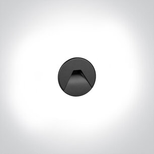 Inbouw armatuur - 3 Watt - IP20 - complete set-Zwart-rond Inbouw armatuur - 3 Watt - IP20 - complete set-Zwart-rond