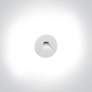 Inbouw armatuur - 3 Watt - IP20 - complete set-Wit-rond Inbouw armatuur - 3 Watt - IP20 - complete set-Wit-rond