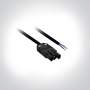 GST18 Aansluitsnoer 0,5M 2x1,0mm2 Male tbv Driverzijde (Gestript) GST18 Aansluitsnoer 0,5M 2x1,0mm2 Male tbv Driverzijde (Gestript)