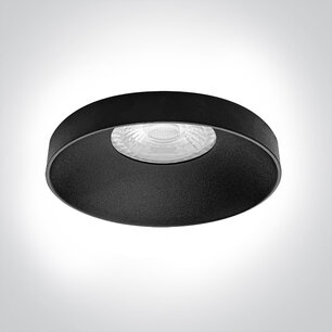 ATIV - inbouwspot - rond ø82mm - vast - voor binnen - GU10 fitting - zwart ATIV - inbouwspot - rond ø82mm - vast - voor binnen - GU10 fitting - zwart