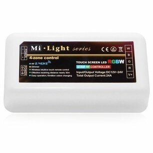 Milight/Miboxer LEDSTRIP controller voor 4-zone RGBWW Ledstrips Milight/Miboxer LEDSTRIP controller voor 4-zone RGBWW Ledstrips