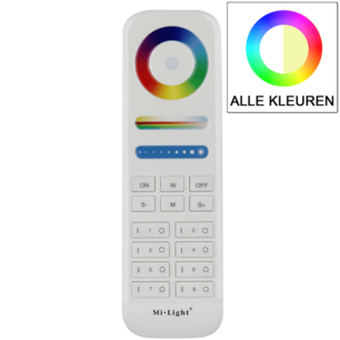 Milight/Miboxer 8-zone Touch RF afstandsbediening multicolor Milight/Miboxer 8-zone Touch RF afstandsbediening multicolor