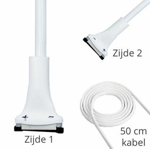 Koppelstukken met 50 cm RGBW kabel zonder solderen Koppelstukken met 50 cm RGBW kabel zonder solderen