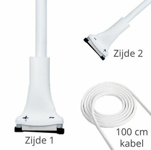 Koppelstukken met 100 cm RGBW kabel zonder solderen Koppelstukken met 100 cm RGBW kabel zonder solderen