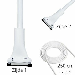 Koppelstukken met 250 cm RGBW kabel zonder solderen Koppelstukken met 250 cm RGBW kabel zonder solderen