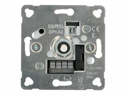 LED Dimmer inbouw 0-100 W - fase af- of aansnijding LED Dimmer inbouw 0-100 W - fase af- of aansnijding