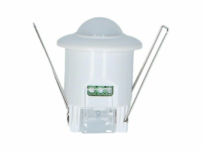 Bewegingssensor wit inbouw 62mm-230V-ST41-360°-6m-1200W Bewegingssensor wit inbouw 62mm-230V-ST41-360°-6m-1200W