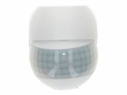 Bewegingssensor wit opbouw IP44-230V-180°-9m-800W Bewegingssensor wit opbouw IP44-230V-180°-9m-800W